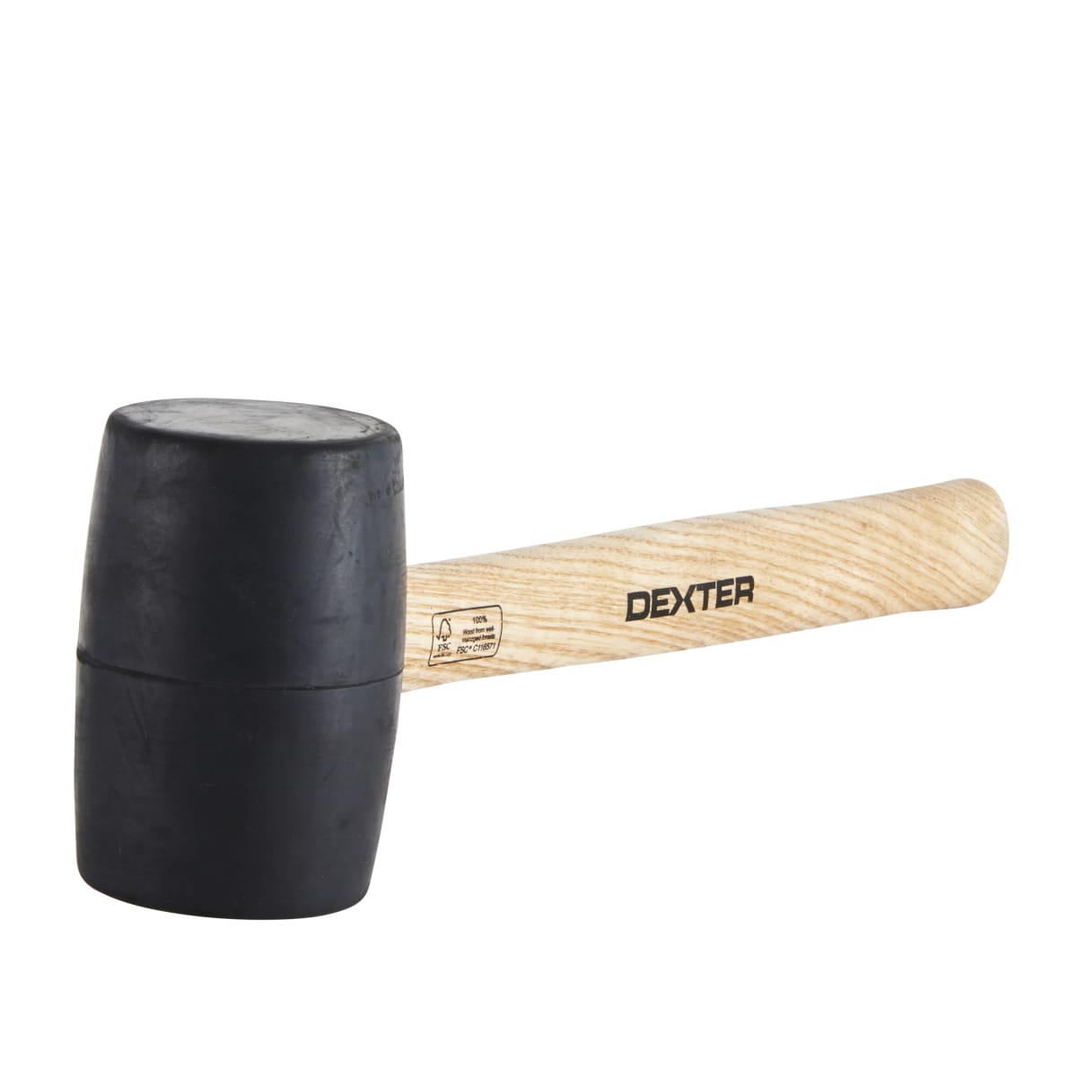 Bricocenter DEXTER BLACK RUBBER MALLET 450 G