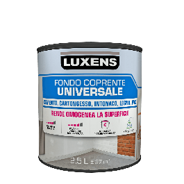 UNIVERSAL WATER-BASED PRIMER WHITE 2.5L LUXENS