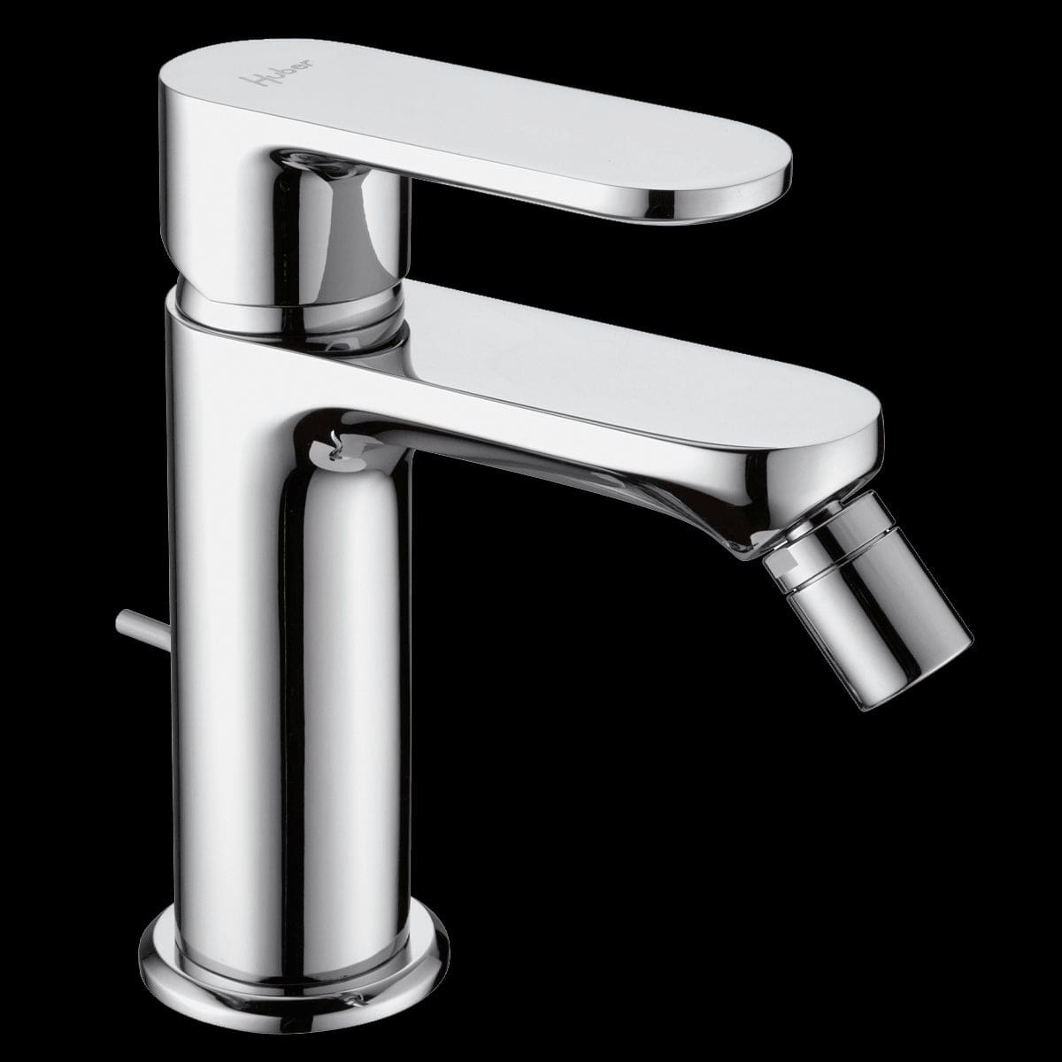 PLANO BIDET MIXER WITH CHROME WASTE