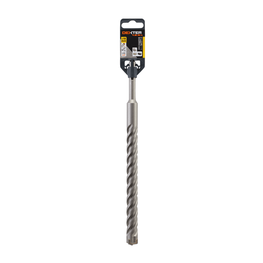 DEXTER PRO CONCRETE DRILL BIT 18X260MM SDS+ ATTACHMENT