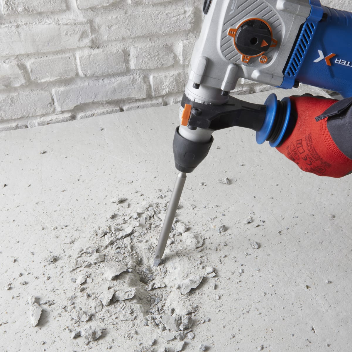 DEXTER CONCRETE DRILL BIT SET, SCAL 6-12MM 6P SDS PLUS CONNECTION