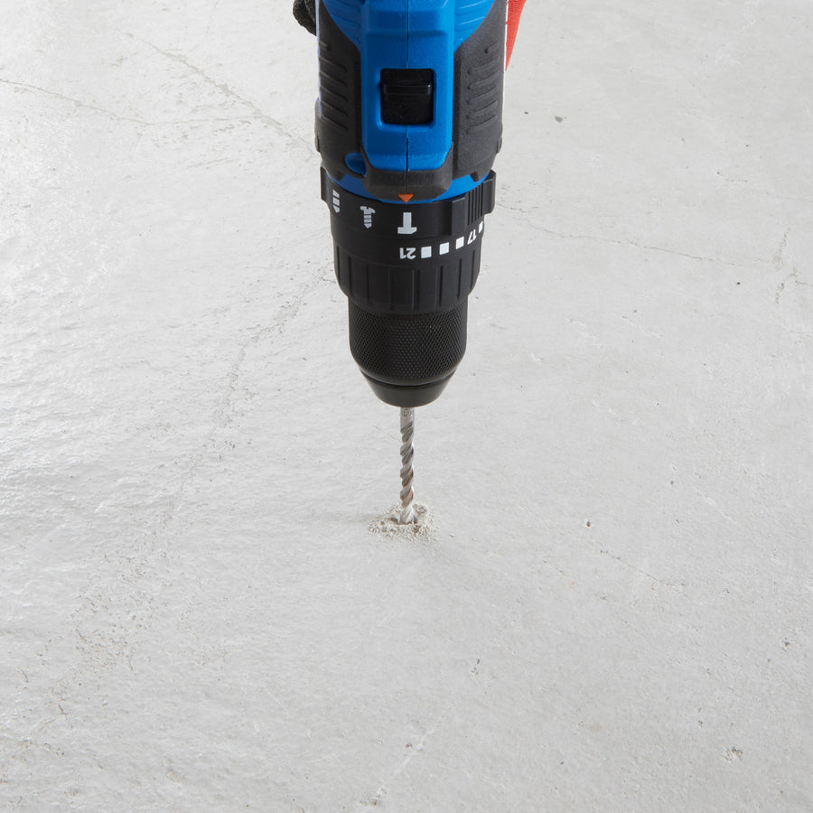 DEXTER PRO CONCRETE DRILL BIT DIAM 10MM, LENGTH 200MM, TRIANGULAR ATTACHMENT