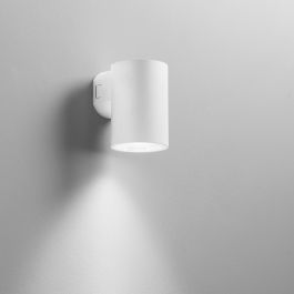 POLO POLYCARBONATE WHITE WALL SCONCE 11.5X7.8X9.9CM 8W CCT IP65