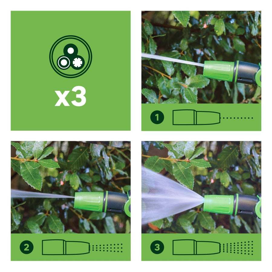 Bricocenter GEOLIA FABRIC EXTENSION HOSE 8M WITH LANCE 3400 COMPACT