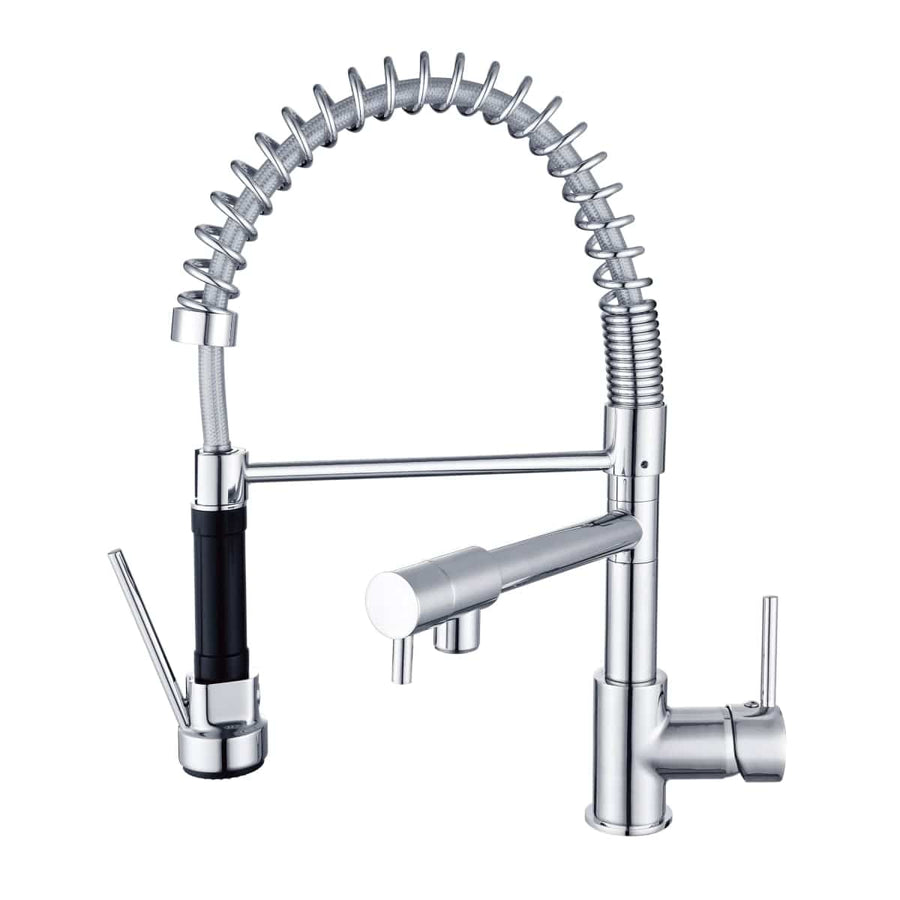 Bricocenter CANDY/ALAIN SPRING-LOADED SINK MIXER WITH CHROME HAND SHOWER
