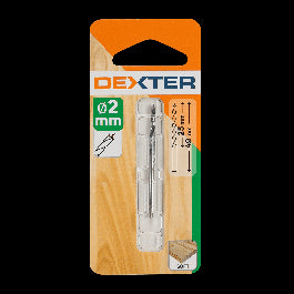 DEXTER WOOD DRILL BIT DIAM 2MM. LUNGHEZ