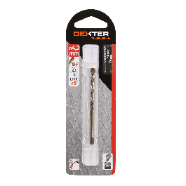 DEXTER PRO METAL DRILL BIT 4.2X75MM CYLINDRICAL SHANK