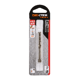 DEXTER PRO METAL DRILL BIT 3.5X70MM CYLINDRICAL SHANK 2PCS.