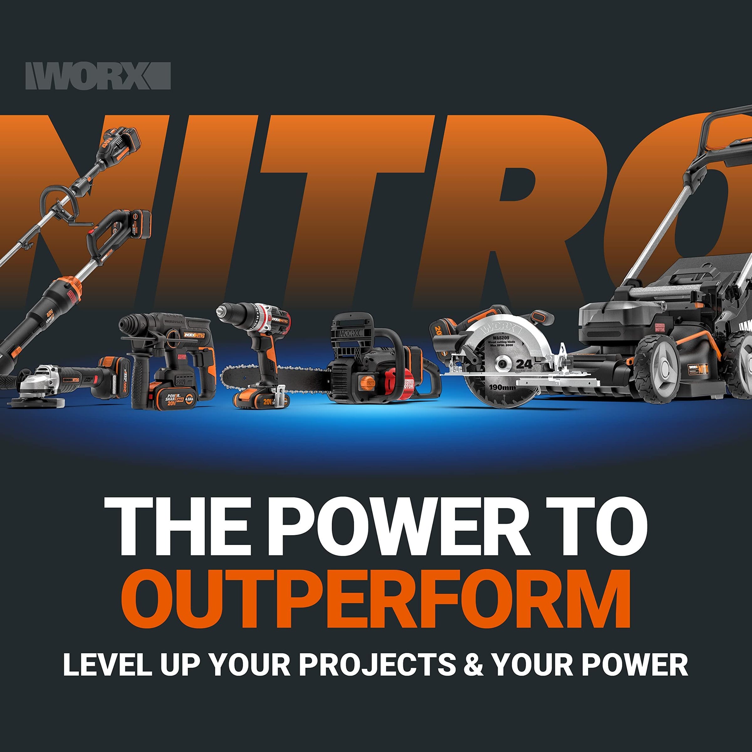 WORX BATTERY OPERATED SCISSORS 20V CUT 25MM BATTERY AND CHARGE NOT INCLUDED