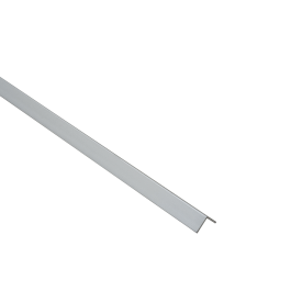 ANODISED ALUMINIUM ANGLE PROFILE 10X10X1MM 2.5M MATT