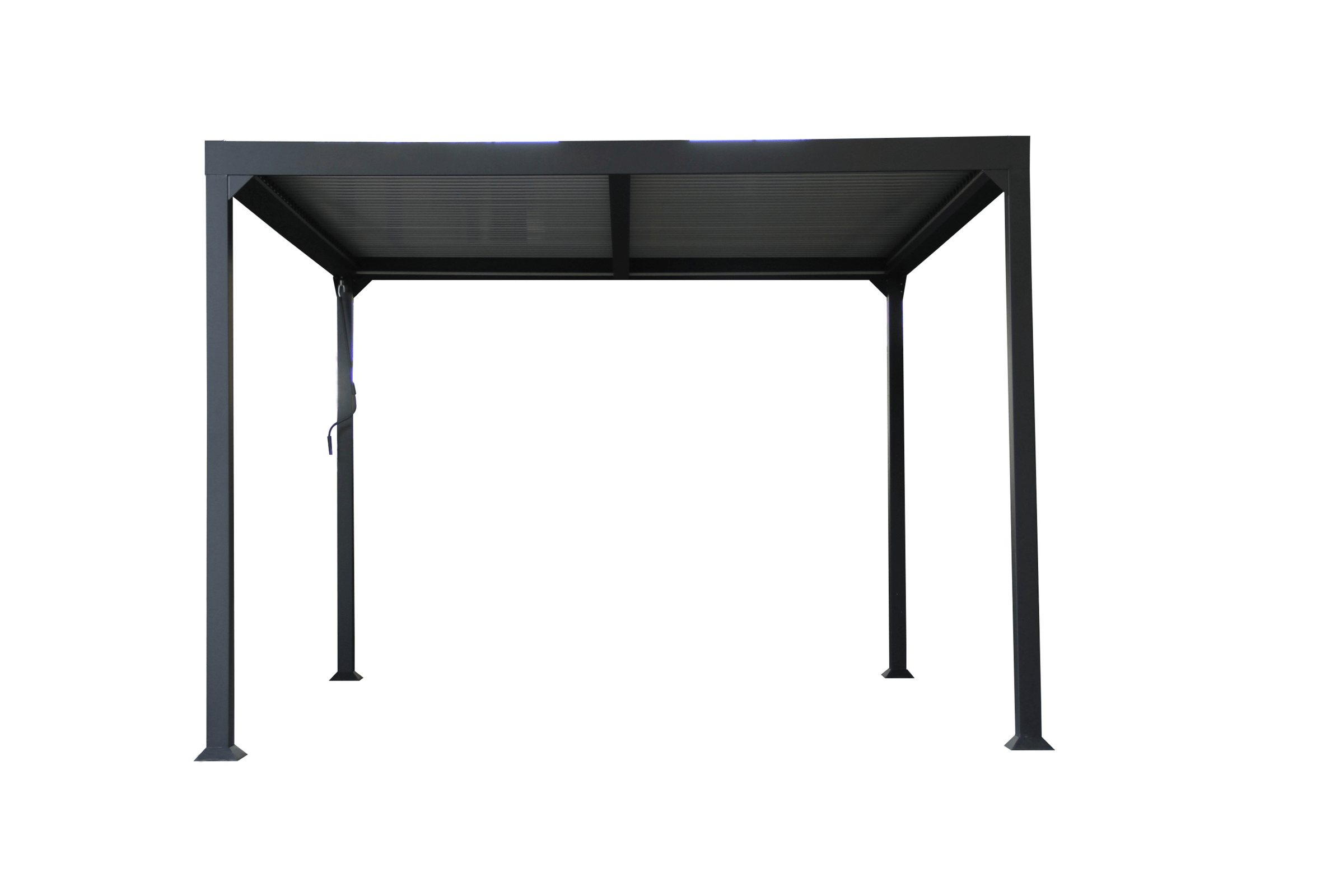 Bricocenter PERGOLA FIRST II FULL ALU 300X298 ANTRACITE