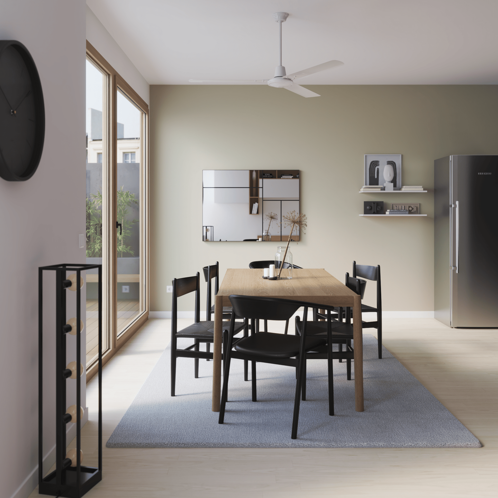 Bricocenter VENTILATORE DA SOFFITTO ACORES 3 PALE D142 SENZA LUCE BIANCO
