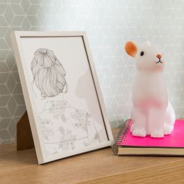 LILA FRAME 18X24 CM PVC WHITE