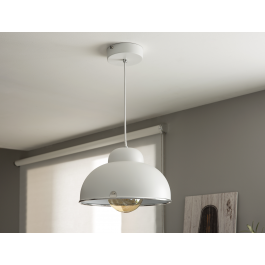 FARELL METAL CHANDELIER WHITE D31 E27=60W