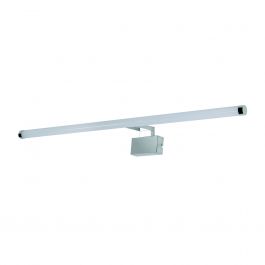 SOLAR WALL LIGHT METAL CHROME 80 CM LED 7W NATURAL LIGHT IP44