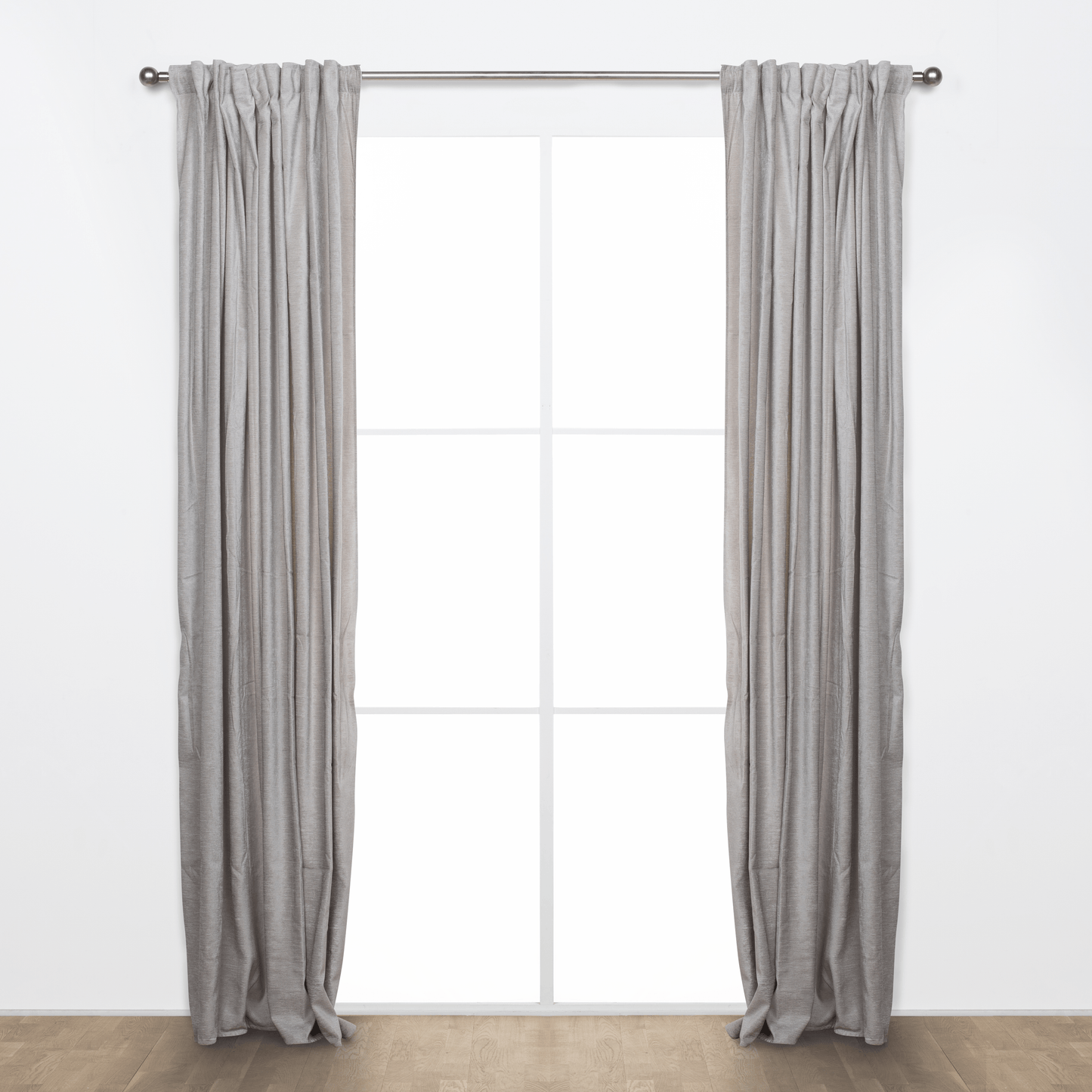 CAROL MOON OPAQUE CURTAIN 200X280 CM WEBBING AND CONCEALED HANGING LOOP