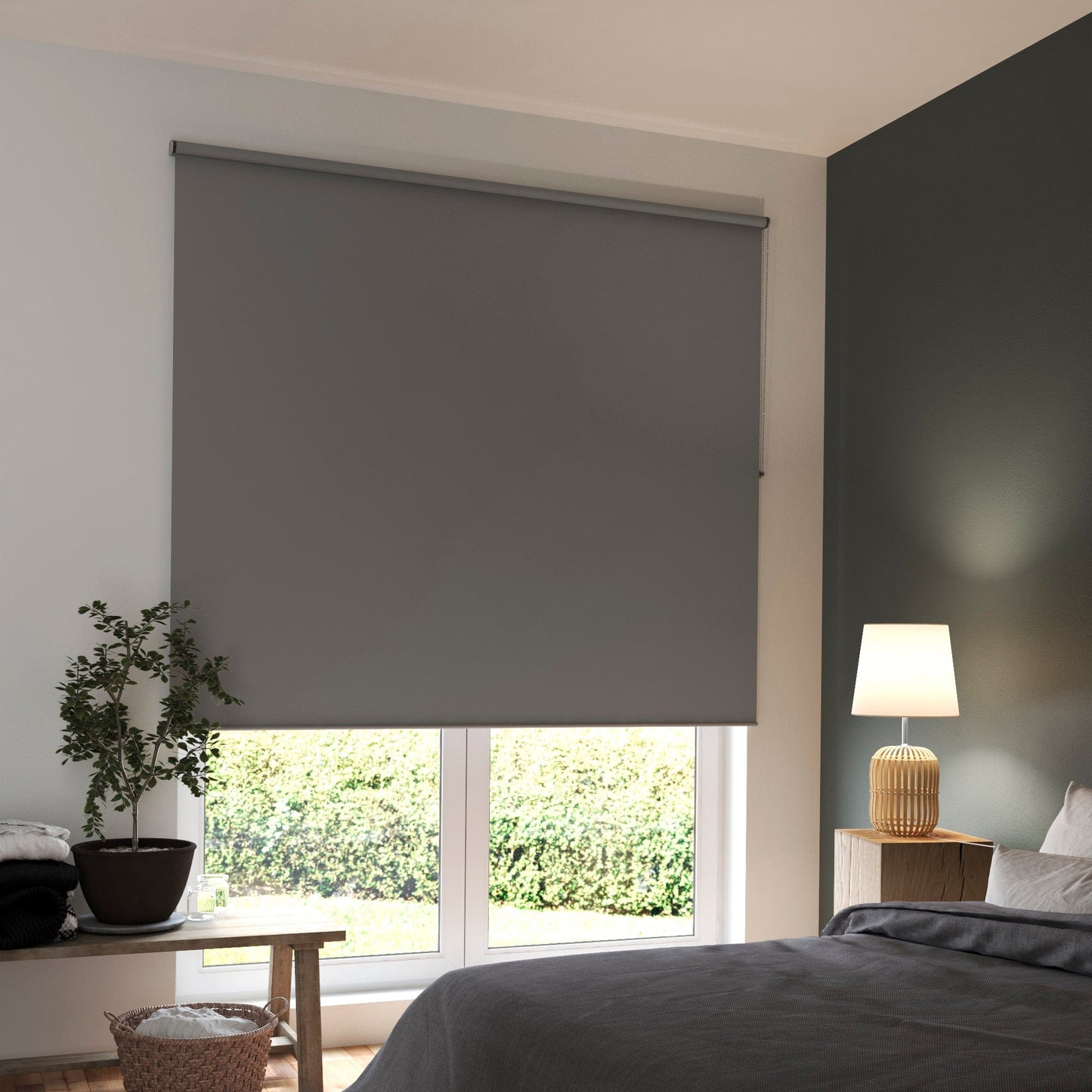 Bricocenter CONCEALMENT ROLLER BLIND TOKYO GRANIT 3 200X250 CM