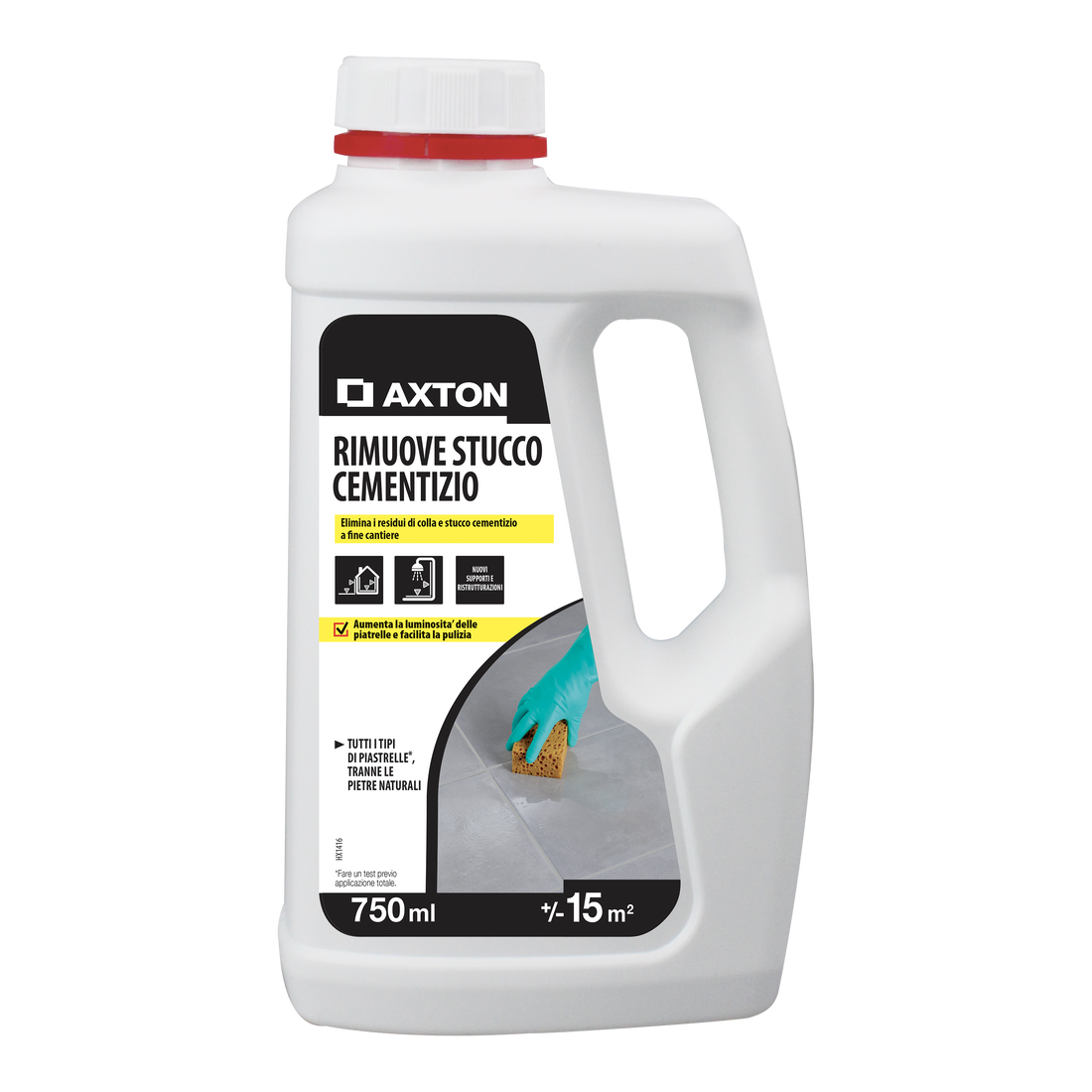 REMOVES RESIDUE AND CEMENTITIOUS GROUT AXTON 15 SQM 750ML