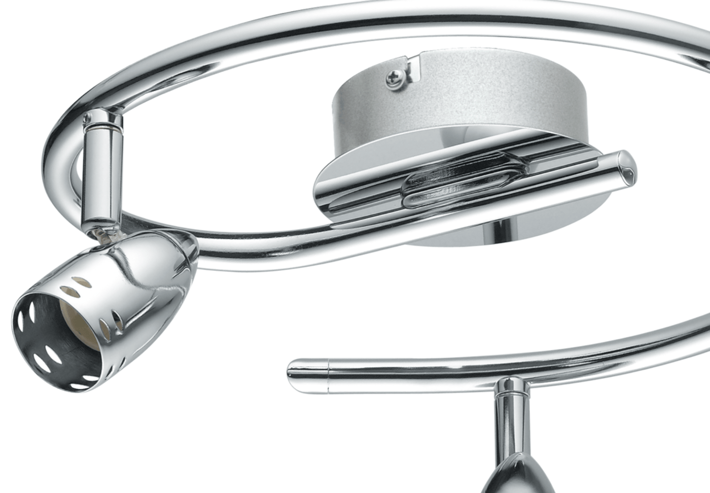 Bricocenter FARETTO PLAFONIERA BOMBER METALLO CROMO 3XGU10=42W