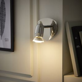 BOMBER METAL SPOTLIGHT CHROME 1XGU10=42W