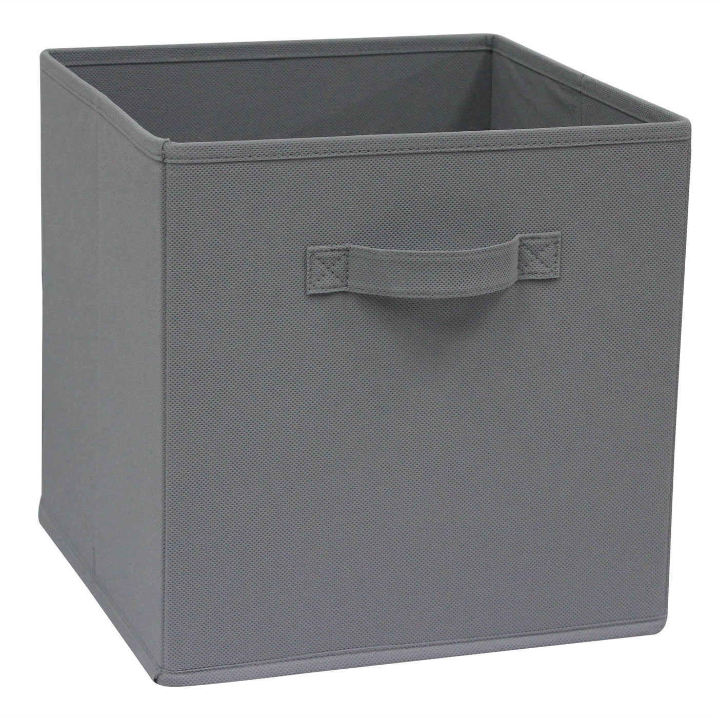 KUB SPACEO BASKET W31xD31xH31CM IN FABRIC COLOUR GREY