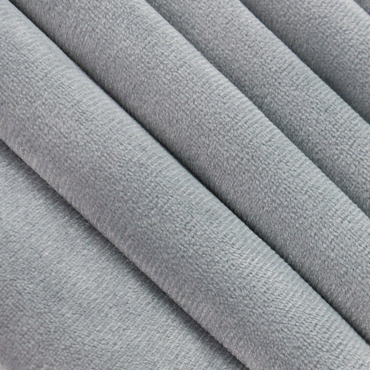 Curtain dubbo grey opaque 200x280cm webbing and hidden loop