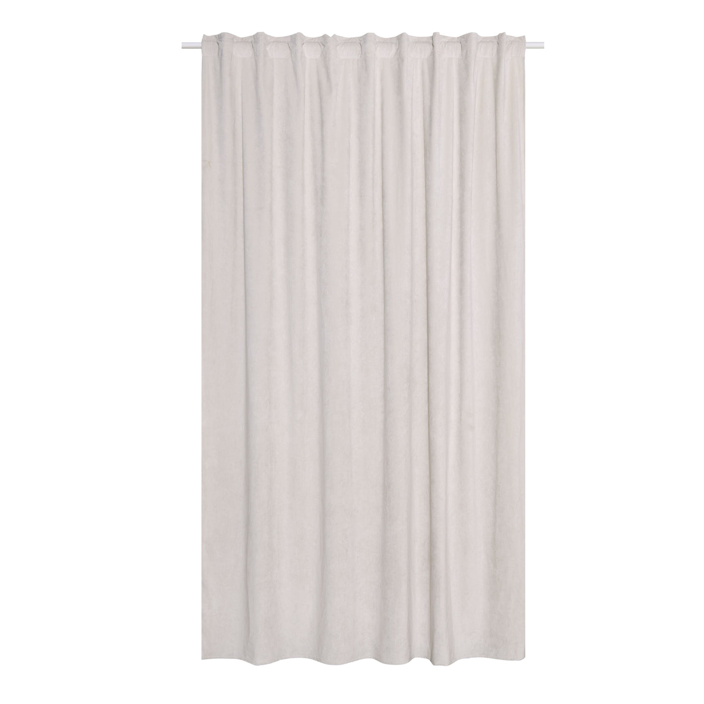 Beige opaque dubbo curtain 200x280cm webbing and hidden loop
