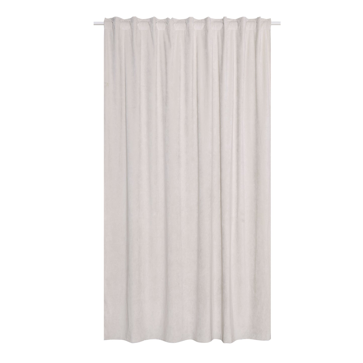 Beige opaque dubbo curtain 200x280cm webbing and hidden loop
