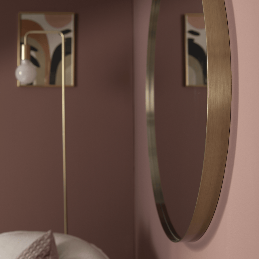 Bricocenter GLAM D60 GOLD METAL MIRROR