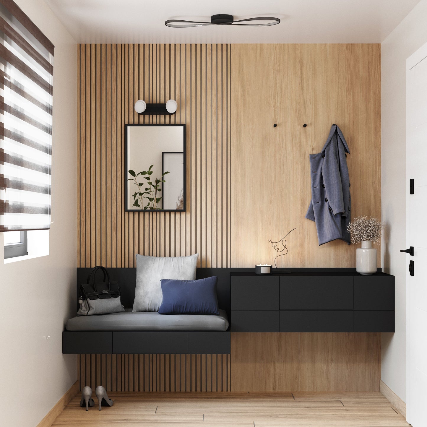 Bricocenter MILO BLACK MIRROR 40X60CM