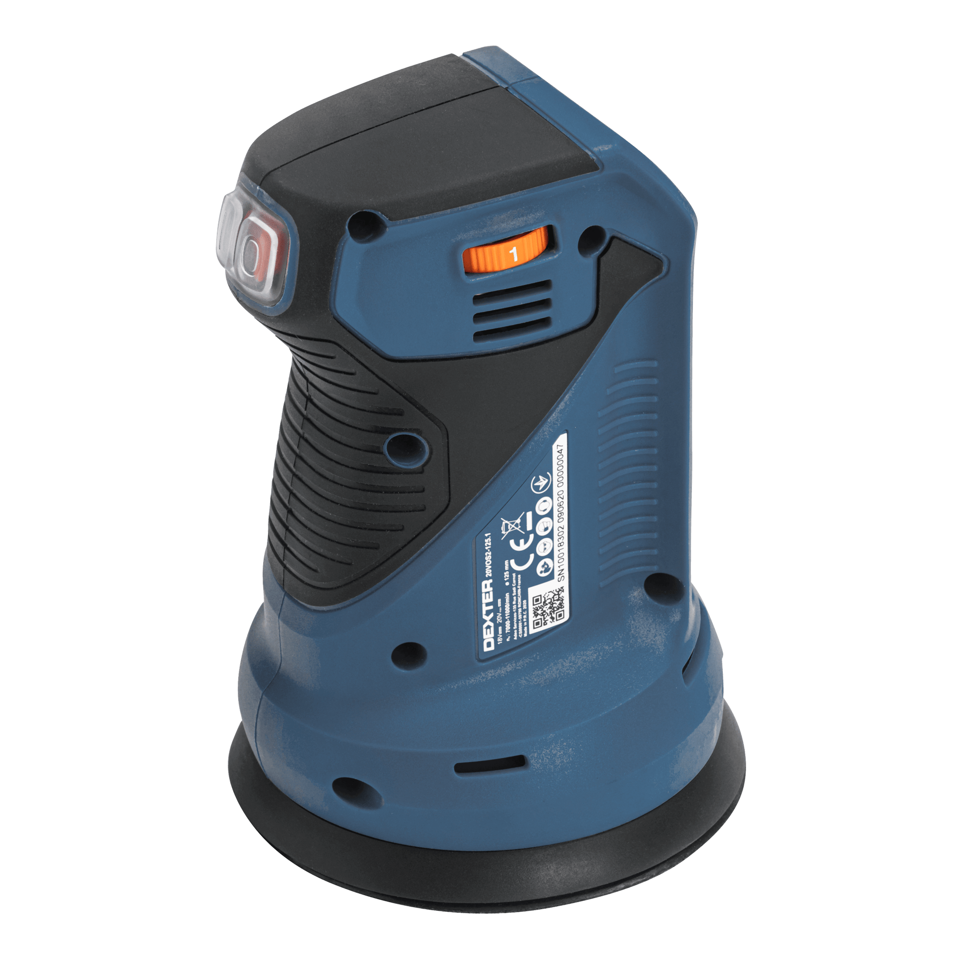 Bricocenter DEXTER 20V RANDOM ORBITAL SANDER WITHOUT BATTERY