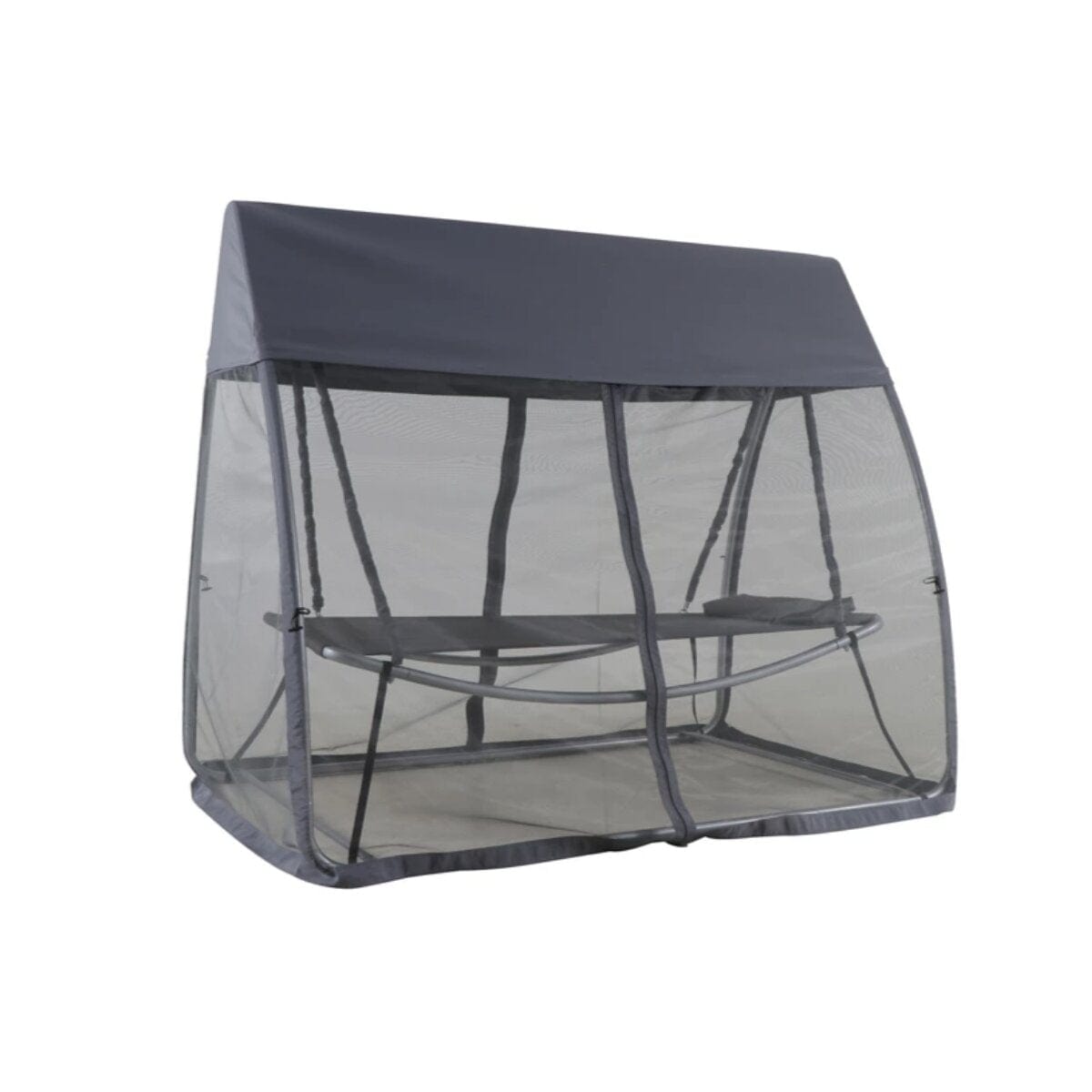 Bricocenter NATERAL AMACA - Hammock Steel Structure - Grey - 137X236XH204CM