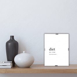 20X30 CM GLASS OPEN FRAME