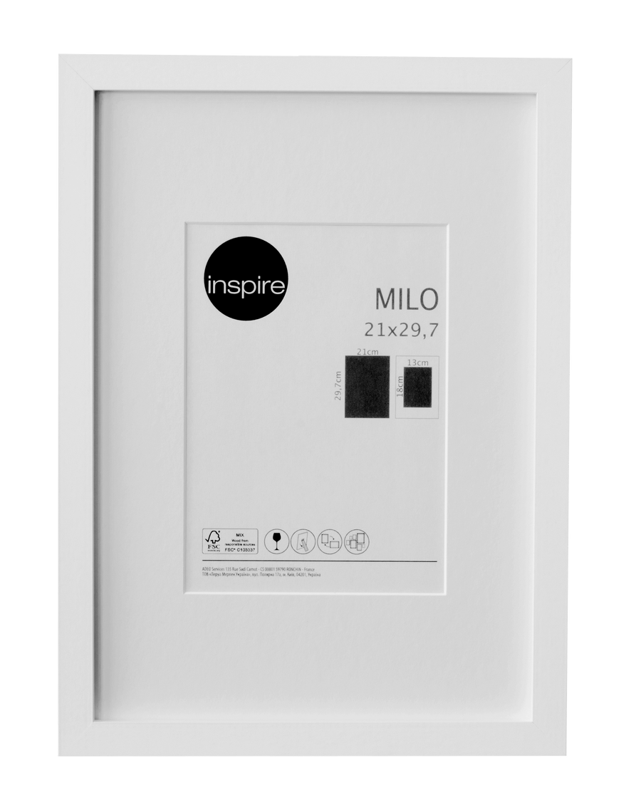 Bricocenter MILO FRAME 21X29.7 CM WOOD WHITE