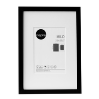 MILO FRAME 21X29.7 CM WOOD BLACK