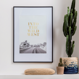 MILO FRAME 50X70 CM WOOD BLACK