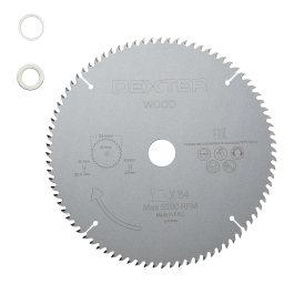DEXTER SAW BLADE FOR LOG SAW DIAM. 254 MM, 84 TEETH, FINE CUT
