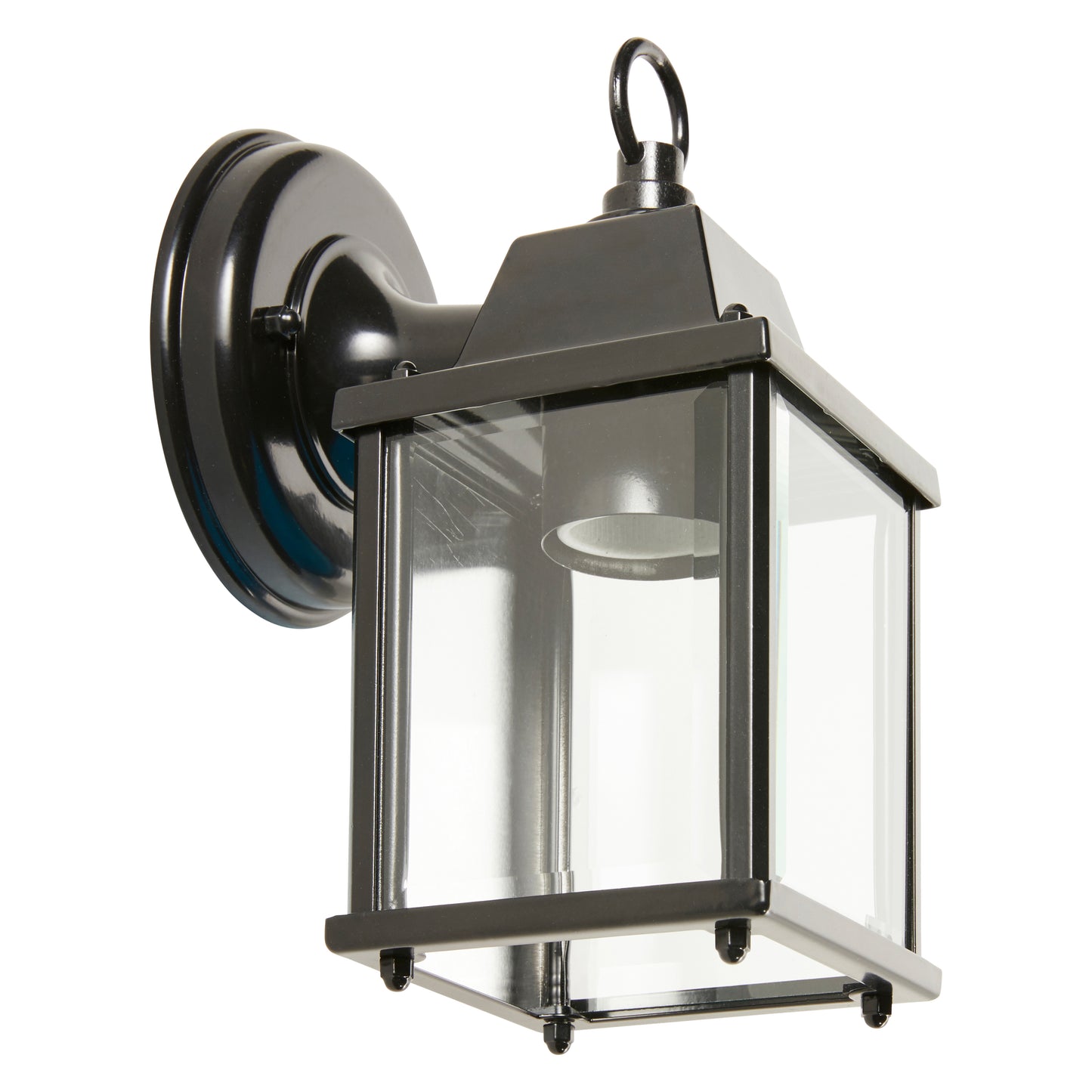 SANBOI ALUMINUM DESCENDING WALL SCONCE BLACK 15X11X22CM E27=40W IP44