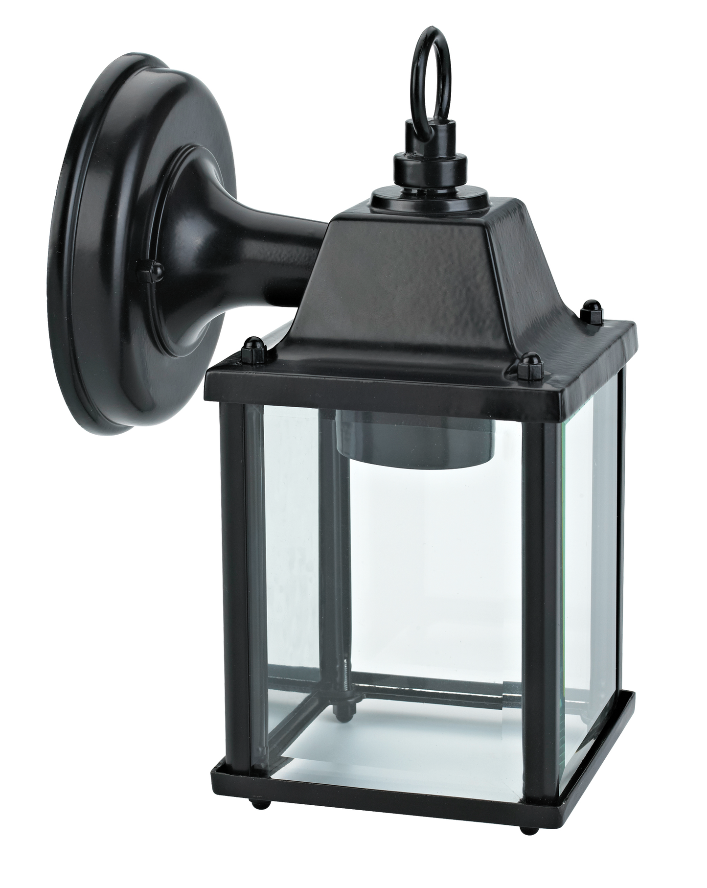 SANBOI ALUMINUM DESCENDING WALL SCONCE BLACK 15X11X22CM E27=40W IP44