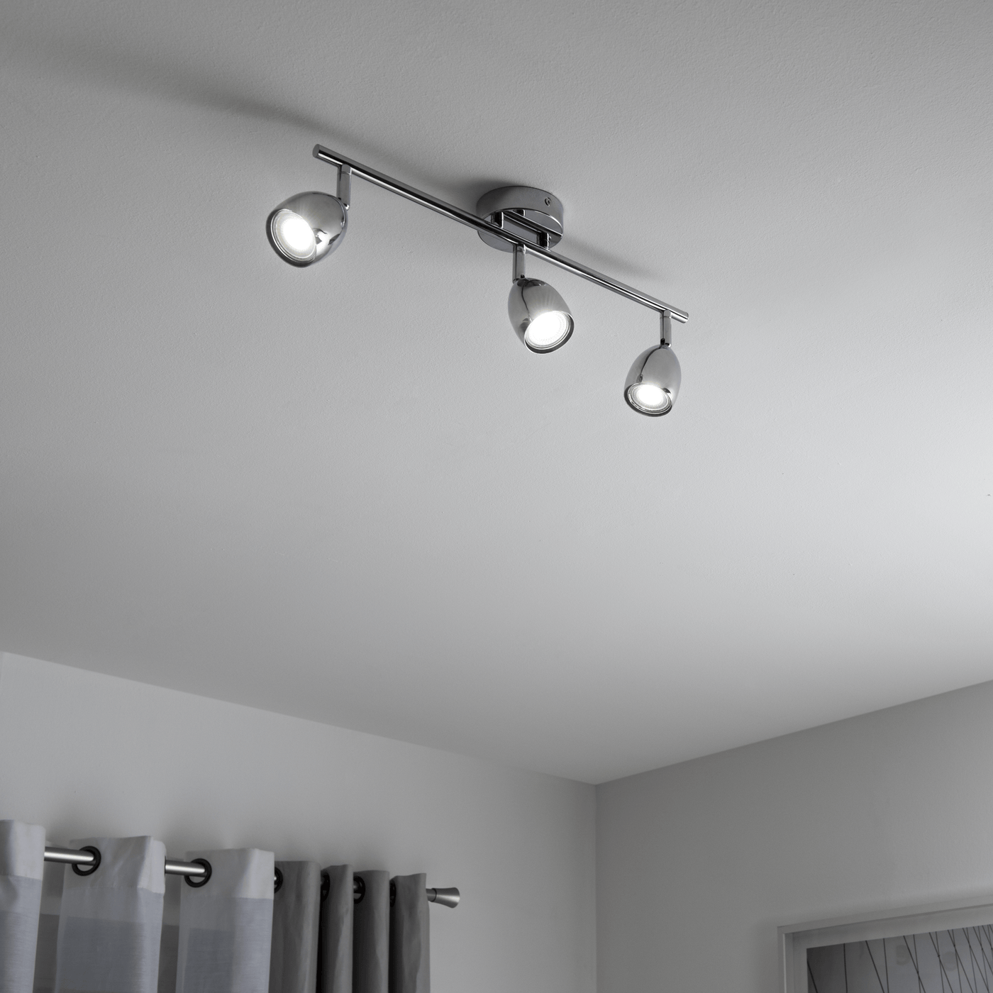 Bricocenter FARETTI SABI METALLO CROMO 3XGU10=42W