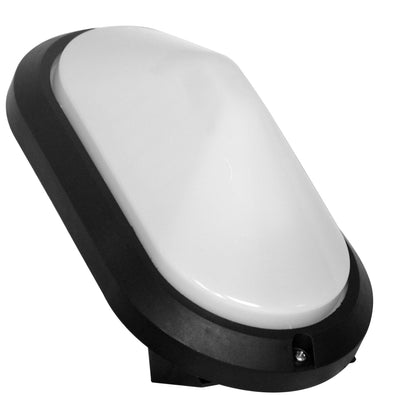Bricocenter APPLIQUE GRADARA PLASTICA NERO 26.5X15x16 CM E27=40W IP44