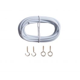 SHEATH CABLE KIT 250 CM WHITE