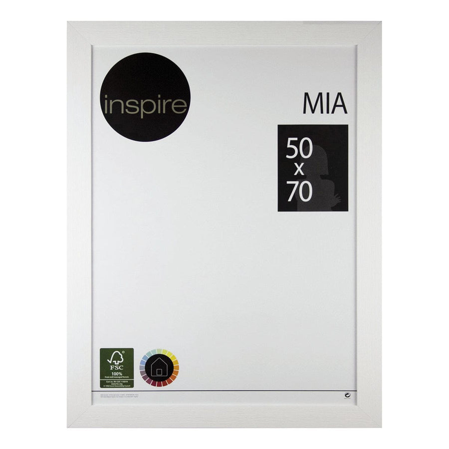 Bricocenter MIA FRAME 50X70 CM WOOD WHITE