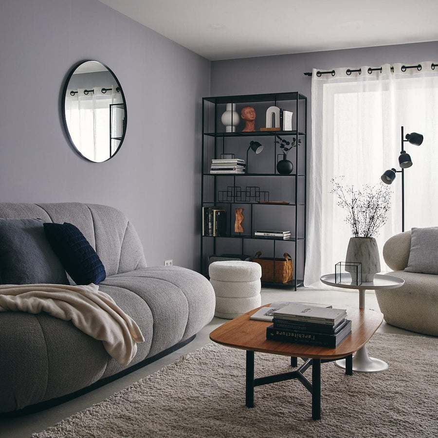 Bricocenter LUXENS WASHABLE GRANITE GREY PAINT 5 1 LITRE