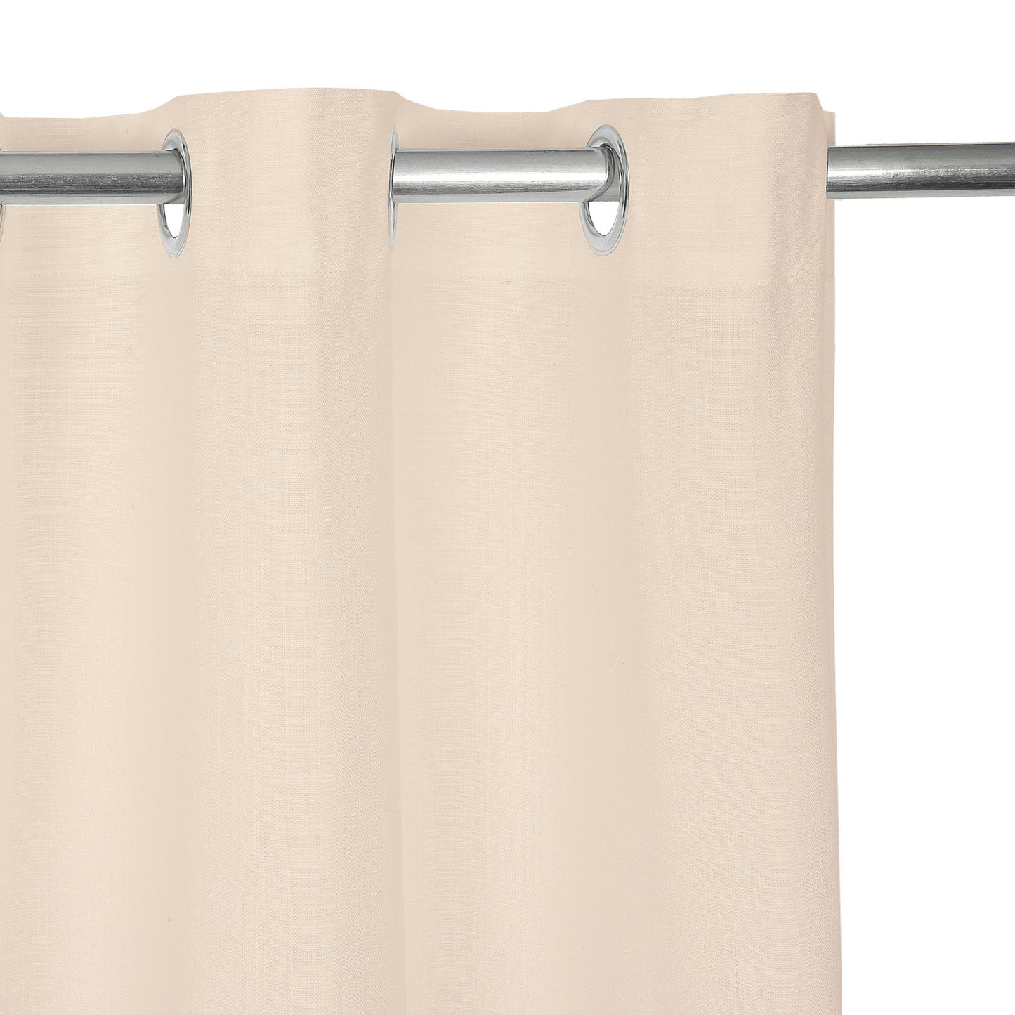 Bricocenter LEYA ECRU OPAQUE CURTAIN 140X280 CM ORGANIC COTTON WITH EYELETS