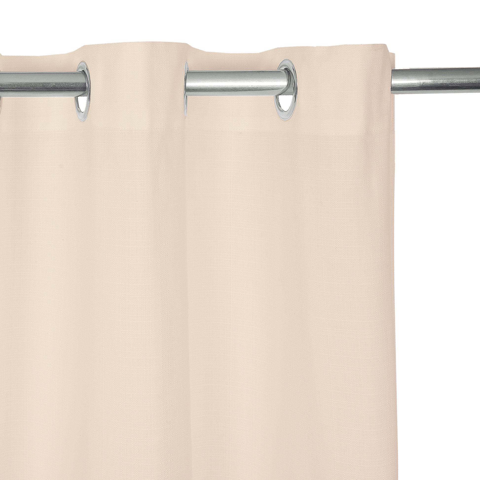 Bricocenter LEYA ECRU OPAQUE CURTAIN 140X280 CM ORGANIC COTTON WITH EYELETS