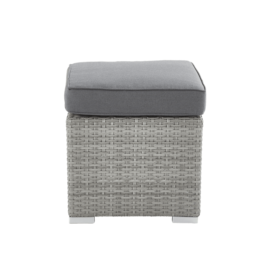 Bricocenter DAVOS CORNER SET 6 SEATS NATERIAL with liftable table 90X90 synthetic-aluminum wicker