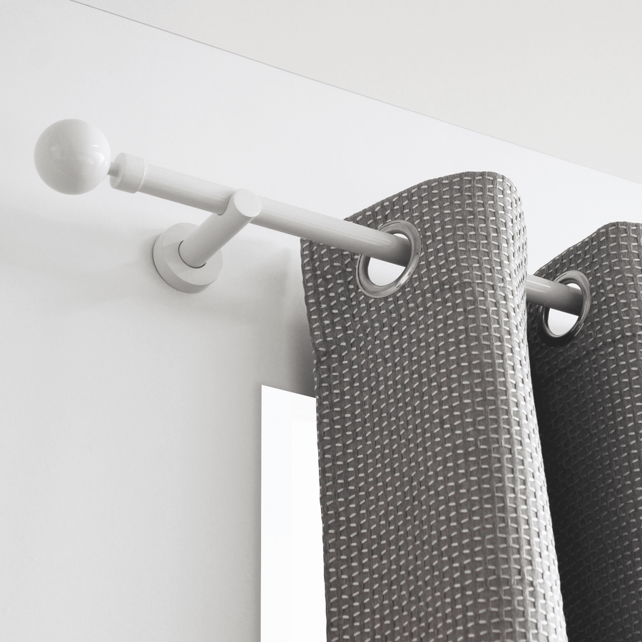 Glossy white stick, diameter 20 cm, 120