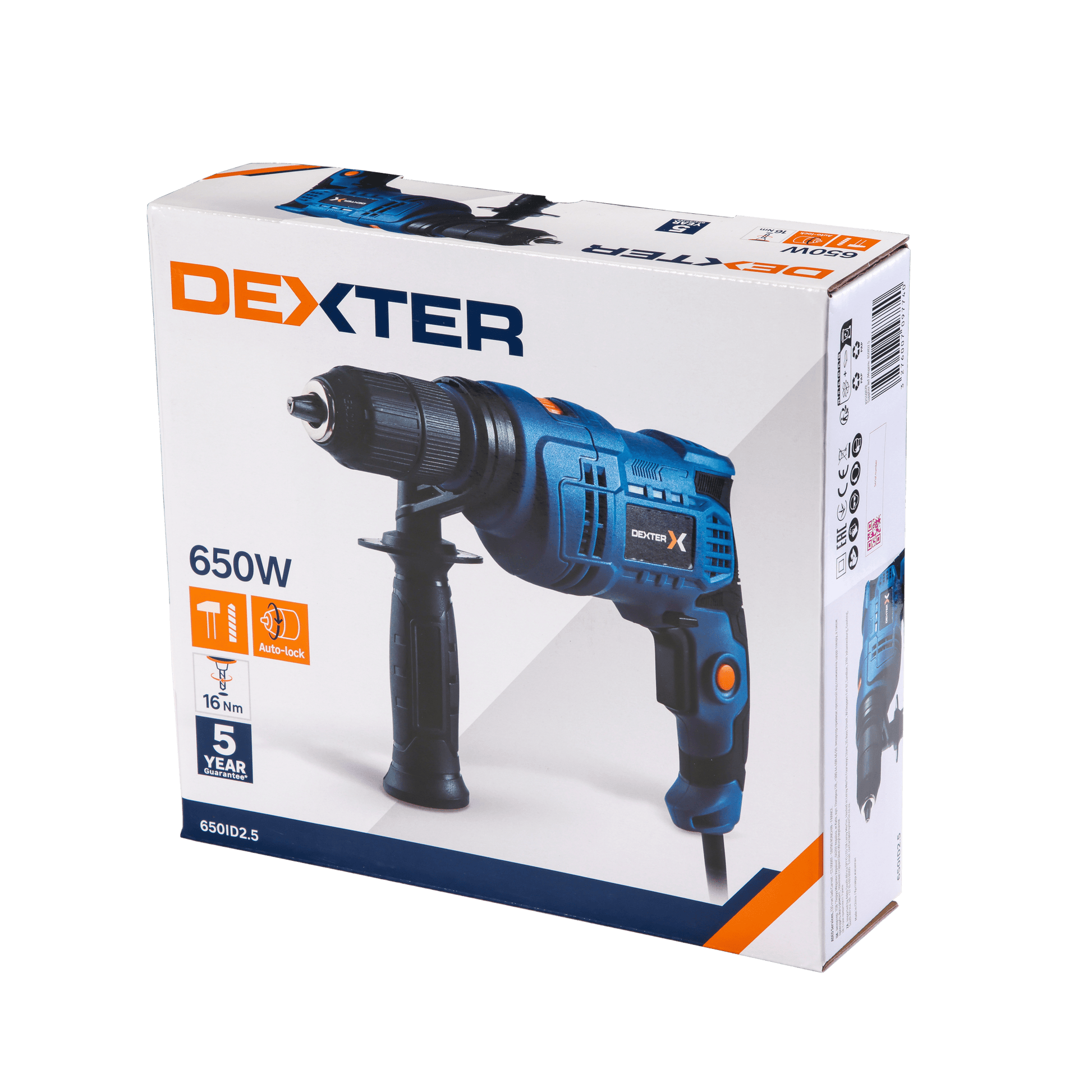 WIRE DRILL 650W 10MM DEXTER