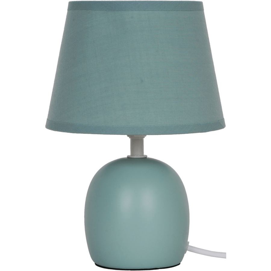 Bricocenter LAMPADA DA TAVOLO POKI CERAMICA VERDE H24.5 E14=40W